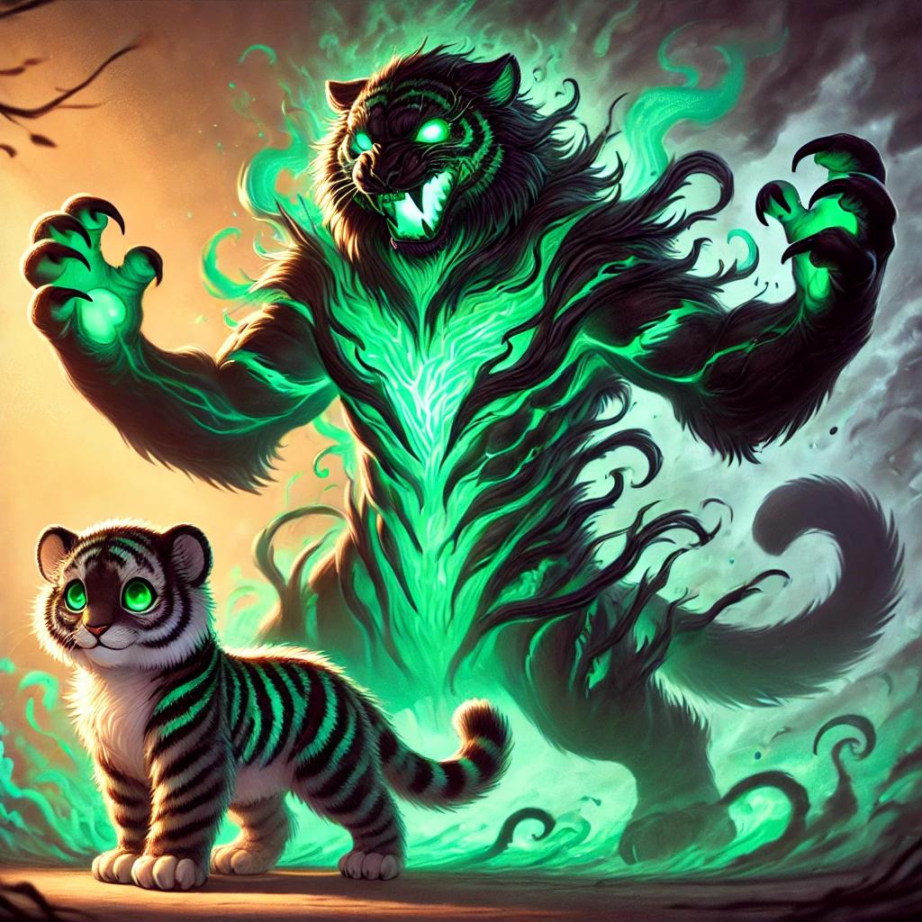 Fiery Tiger Cub
